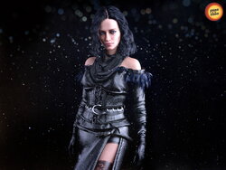 ProneToClone - Eva Green Cosplay Yennefer (Textless)