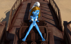 Kondás Péter - Smurfette on Tatooine