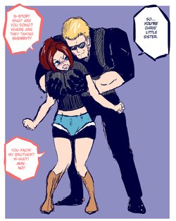 [Shishikasama] Claire & Wesker (Resident Evil) (Sketches)