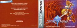 Sword of Mana (Game Boy Advance) Game Manual