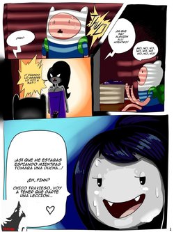 [thehumancopier] Putting A Stake in Marceline (Adventure Time) [Spanish]