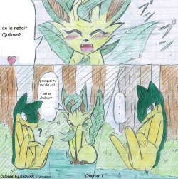 Leafeon X Quilava/ (french)/ (in progress)