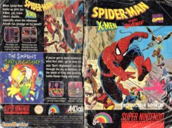 Spiderman And The X-men In Arcade's Revenge Manual