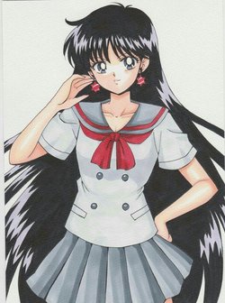 Sailor Moon Hand Drawing Sketching by "momohiyaltuko0124"?