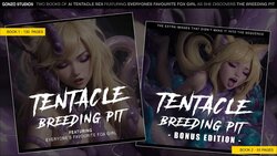 [Gonzo] [3D] Ahri Tentacle Breeding Pit [AI Generated]