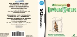 Professor Layton and the Unwound Future (Nintendo DS) Game Manual