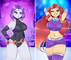 [KiwwiHallows] Raven vs Starfire