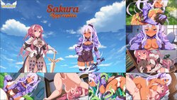 [Winged Cloud] Sakura Apprentice +Backgrounds +Chara +UI