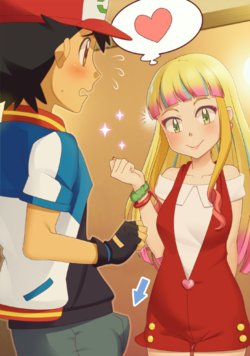 [Gazing Eye] Lisa and Satoshi (Pokemon) [Decensored]