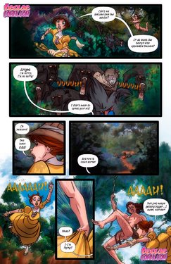 [TeaseComix (Kaizen2582)] The Legend of the White Ape and the Snake (Tarzan, The Jungle Book)