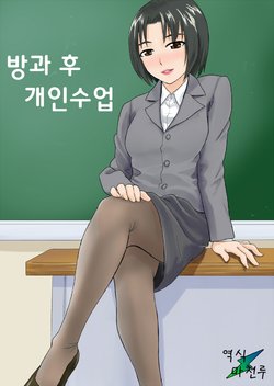 [Ochikochitei (Tadano Kushami)] Houkago no Kojin Jugyou | 방과 후 개인수업 [Korean] [마천루]