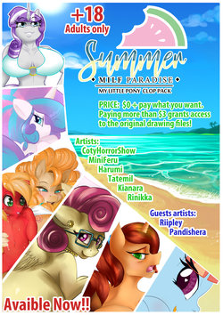 (Various) Summer Milf Paradise Pack (My little pony)