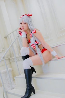 《Touhou Tag Dream》Fujiwara no Mokou (wrestling ver.) by Kaguya