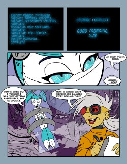 comic my life as a teenage robot