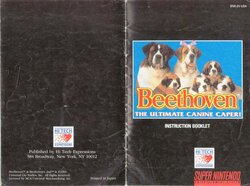 Beethoven: The Ultimate Canine Caper (1993) - SNES Manual