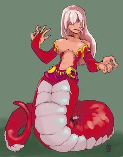 [Tsunodzuka] Big Lamia vore