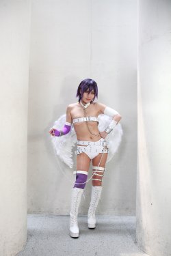 (コスプレ) [きゃらめる☆ふらぺちーの(はねみやゆい)C76]「格闘娘・羽」画像のみ - 4