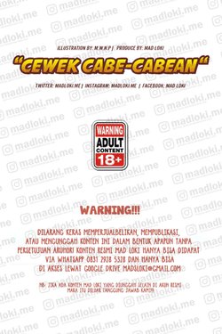 [MadLoki] Cewek Cabe-Cabean Artwork Chapter 2