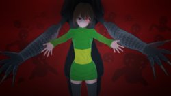 Undertale Chara and Bete Noire From Glitchtale (76859485)