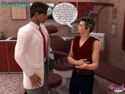 [Shemale3DComics] At the dentists