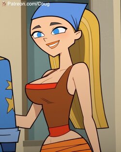 Lindsay hentai | Total Drama Island fan art [AI Generated]