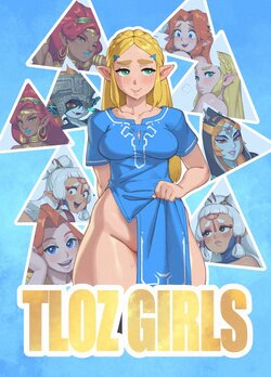 [Rizdraws] The Legend of Zelda Girls