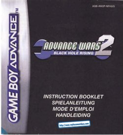 Advance Wars 2: Black Hole Rising (Game Boy Advance) Game Manual