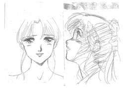 Gunbuster Production Sketches