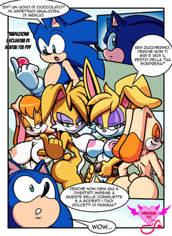 [Superbunnygt] Sonic Girls Easter (Sonic the Hedgehog) [italian]