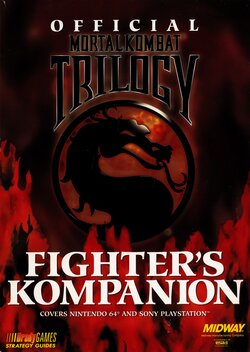 Official Mortal Kombat Trilogy Fighter's Kompanion Strategy Guide