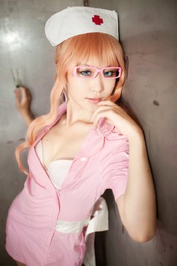 Macross Frontier Sheryl Nome Nurse Cosplay