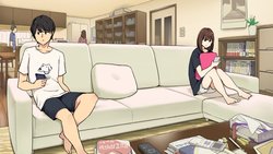 [Wakamatsu] Ryoushin ga Dekakeru ya Ina ya Living no Sofa de Yarihajimeru Shitei | We Start Having Sex on the Living Room's Sofa as Soon as Our Parents Leave [English] [FUKASHIGI]