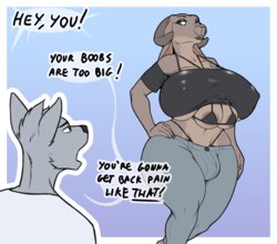 [JaketheGoat] Boobs Too Big