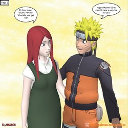 Happy Mother's Day - Full Comic (Kushina x Raikage A & Killer B)