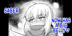 [Ankoman] Saber, Botebara ni...❤ | Saber Now Has A Big Belly❤️ (Fate/Stay Night) [English]