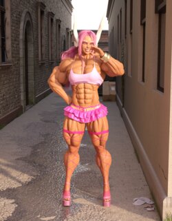 [Gymbo[ 3D Muscle Bimbo