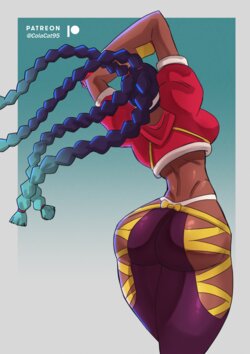 [ColaCat95] Kimberly Jackson (Street Fighter)