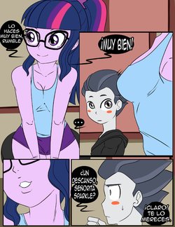 [Inuyuru] Taming the Tutor (My Little Pony: Equestria Girls) [Ongoing] [Spanish]