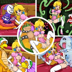 [HornyFudge] Princess Peach comic (WIP) [NOW UNCENSORED!]