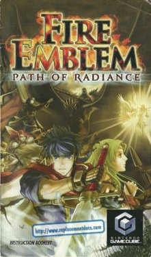 Fire Emblem: Path of Radiance (GameCube) Game Manual