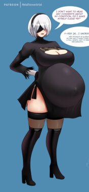 [MetalForever] Mother 2B + Clothing & Sweaty Alts