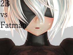 [MP-7L] 2B vs Fatman (NieR:Automata)