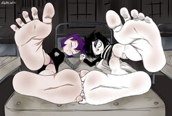 [Salmo_Baliki (Ssunsalm)] Gaz and Nia Feet