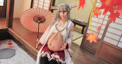 Haruna Kai Ni Maternity photo(34W+4D)