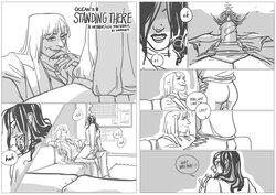 [hattersarts] Standing There: A Debbie/Lou fan comic [Ocean's 8]