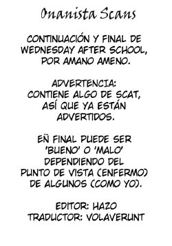 [Amano Ameno] fridays extracurricular lesson (spanish)