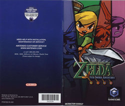 The Legend of Zelda Four Swords Adventures-GC-