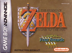 The Legend of Zelda A Link to the Past&Four Swords-GBA-