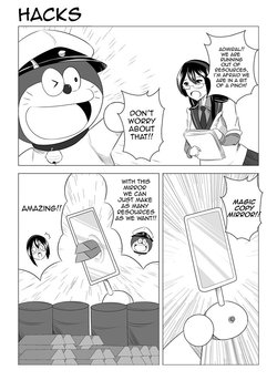 [Wangphing] HACKS (Kantai Collection -KanColle-, Doraemon) [English]