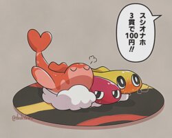 [tbsktbwa] Let's Sushi party (Pokémon)